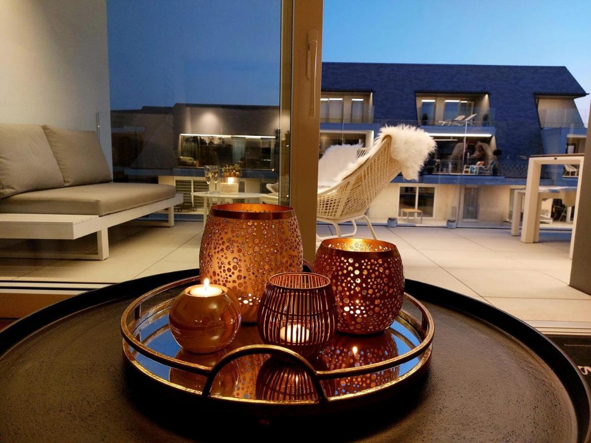 Villa Creole 0308 Luxe Appartement Met Verwarmd Zwembad Nieuwpoort Jachthaven Extérieur photo